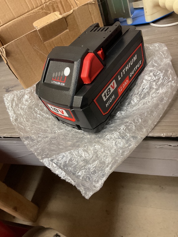 Photo 1 of 18V 48-11-1880 Replacement for Milwaukee m18 Battery 8.0AH,Compatible with All Power 18V Milwaukee Power+ Tools