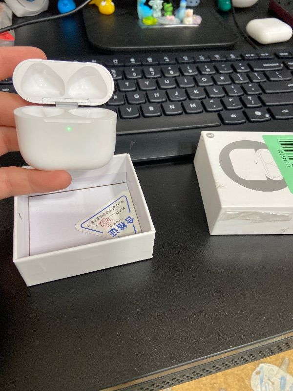 Photo 1 of Charging Case for AirPods 4 Gen Only USB-C Port, Wireless Charger Cases Compatible with Airpod 4 gen Replacement case, Support Blue-Tooth Pairing,Type-c (Earbuds Not Included)