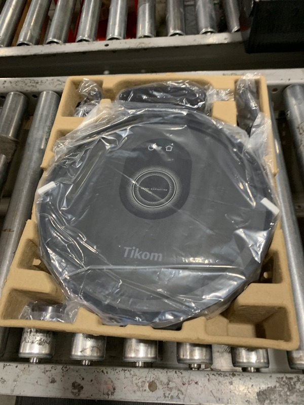 Photo 1 of Tikom Robot Vacuum and Mop Combo, 5000Pa Robotic Vacuum Cleaner, 150 Min Max, App & Remote Control, Ideal for Hard Floor, Carpet, Pet Hair, Self-Charge(G8000 Max)