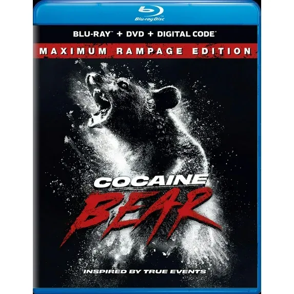 Photo 1 of Cocaine Bear (with DVD) [Blu-ray]