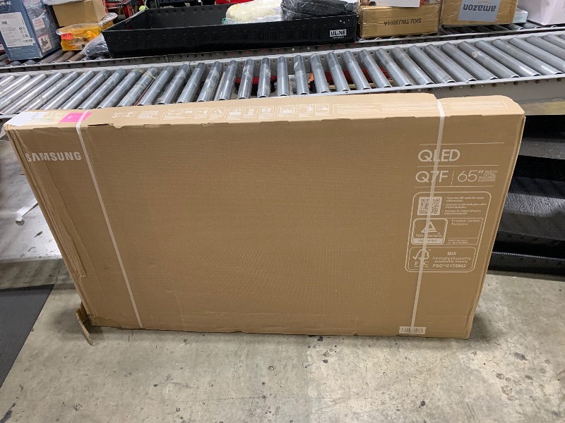 Photo 1 of Samsung 65-Inch Class QLED Q7F Series Samsung Vision AI Smart TV (2025 Model, 65Q7F) Quantum HDR, Object Tracking Sound Lite, Q4 AI Gen1 Processor, 4K upscaling, Gaming Hub, Alexa Built-in