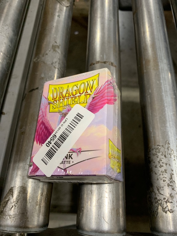 Photo 1 of Dragon Shield | Standard Size Matte Card Sleeves | 100 CT - Smooth & Tough TCG Sleeves - Compatible with Pokemon, Flesh & Blood, One Piece & Magic The Gathering | Pink