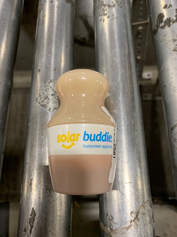 Photo 1 of Solar Buddies Sunscreen Applicator - Single Nude - Refillable Roll on Sponge Sunscreen, Suncream & Lotion Applicator For Kids, Adults & Families - Holds 3.4fl oz, Perfect Size for Travel