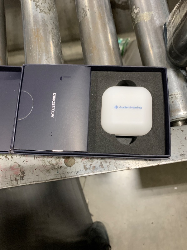 Photo 1 of Audien Hearing ATOM 2 Wireless Rechargeable OTC Hearing Aid, Premium Comfort Design & Nearly Invisible