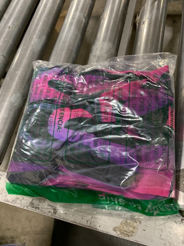 Photo 1 of FEOYA Women's Halloween Costumes Glow in The Dark Skeleton Bodysuit Jumpsuit Skull Bone Skinny Catsuit Purple Robot Jumpsuit Medium