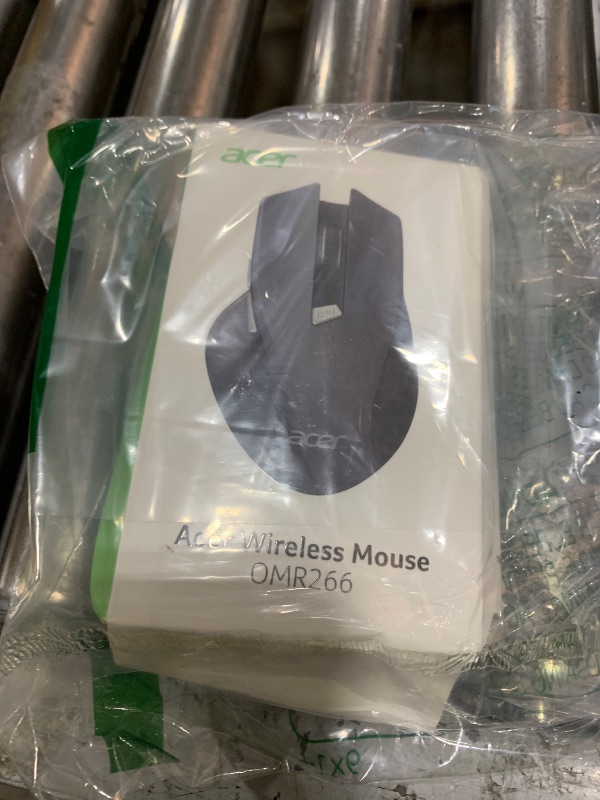 Photo 1 of acer Wireless Mouse for Laptop, 2.4GHz Computer Mouse 3 Adjustable DPI Office Cordless USB Mice with USBA Receiver, 6 Buttons, 1600 DPI, Medium to Large Sized Hands Compatible with PC, Laptop, Desktop
