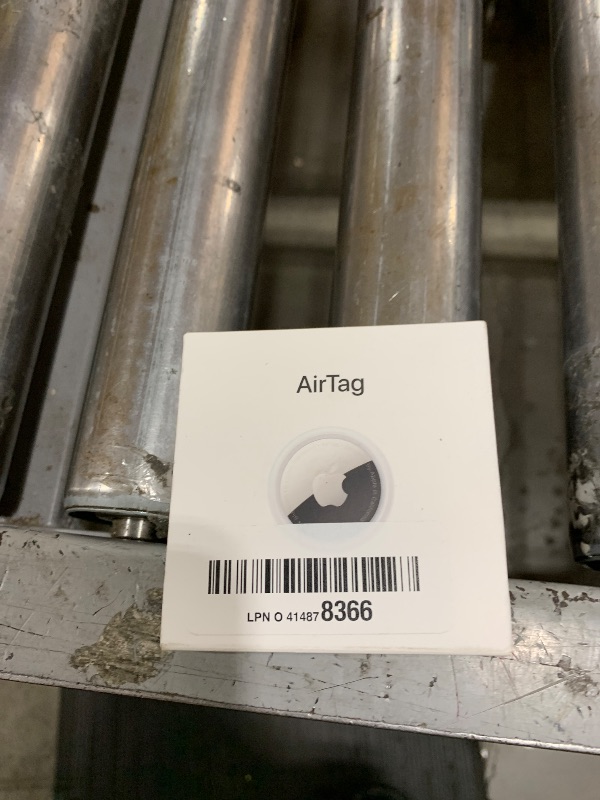 Photo 1 of Apple AirTag. Keep Track of and find Your Keys, Wallet, Luggage, Backpack, and More. Simple one-tap Set up with iPhone or iPad