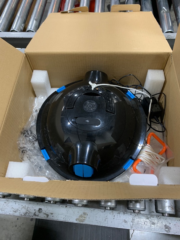 Photo 1 of OUCAXIA Y10 Cordless Robotic Pool Cleaner Automatic Vacuum - 90 Mins Runtime, Powerful Suction, Self-Parking, Lightweight for Above/Inground Pools Up to 65ft/1100 Sq.Ft