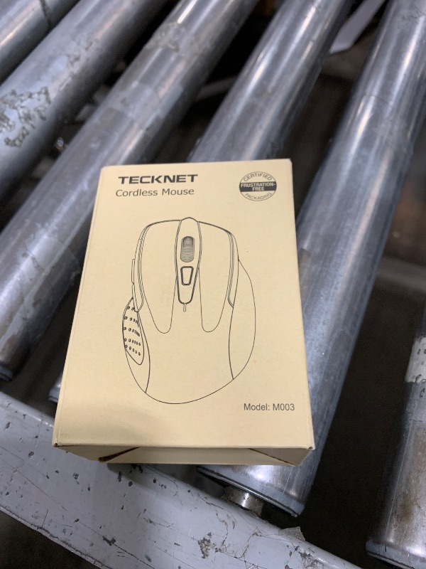 Photo 1 of TECKNET Wireless Mouse, 2.4G Ergonomic Optical Mouse, Computer Mouse for Laptop, PC, Computer, Chromebook, Notebook, 6 Buttons, 24 Months Battery Life, 2600 DPI, 5 Adjustment Levels
