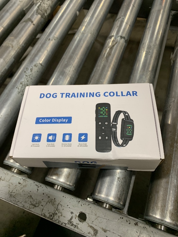 Photo 1 of CatChews Shock Collar for Dogs with Remote for 8-120 lbs Medium Large Dogs, 4500FT Rechargeable IPX67 Waterproof e Collars with Light (0-3), Beep (1-8), Vibration(1-18), Safe Static(1-18)