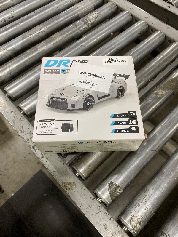Photo 1 of RC Drift Car, 1:24 Scale Remote Control Vehicle with LED Lights, 2.4GHz 20KM/H 4WD High Speed RC Cars, Drifting Tires?Two Batteries, Racing Sports Toy Idea Gift for Adults Boys Girls and Kids