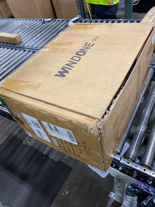 Photo 1 of Windone S14 Electric Bike for Adults, Dual Shock Absorbers Ebike, Max 19MPH Speed & 28 Miles Range (PAS), 500W Peak Motor and Lightweight & Portable, 14" Foldable E Bike for Adults and Teens