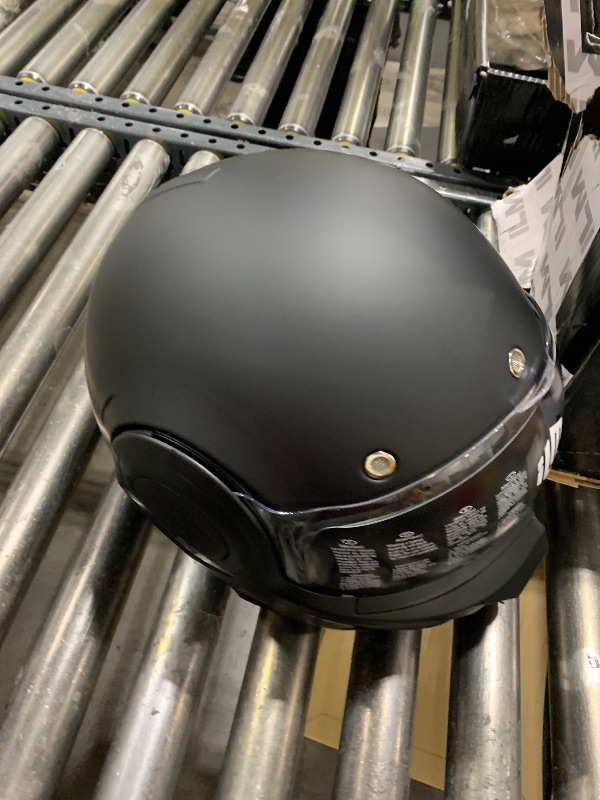 Photo 1 of ILM Vintage Full Face Modular Motorcycle Helmet for Adults Men ATV UTV Snowmobile with 180° Reversible Chin Guard DOT Model-B707(Matte Black, M)