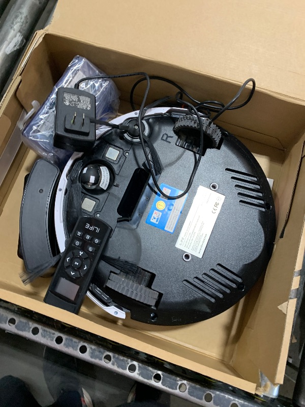 Photo 1 of ILIFE V5s Plus Robot Vacuum and Mop Combo with Wi-Fi/App/Alexa, Automatic Self-Charging Robotic Vacuum Cleaner, Slim and Quiet, Cleans Hard Floors Carpets and Pet Hair (V5s Pro Upgrade Version)