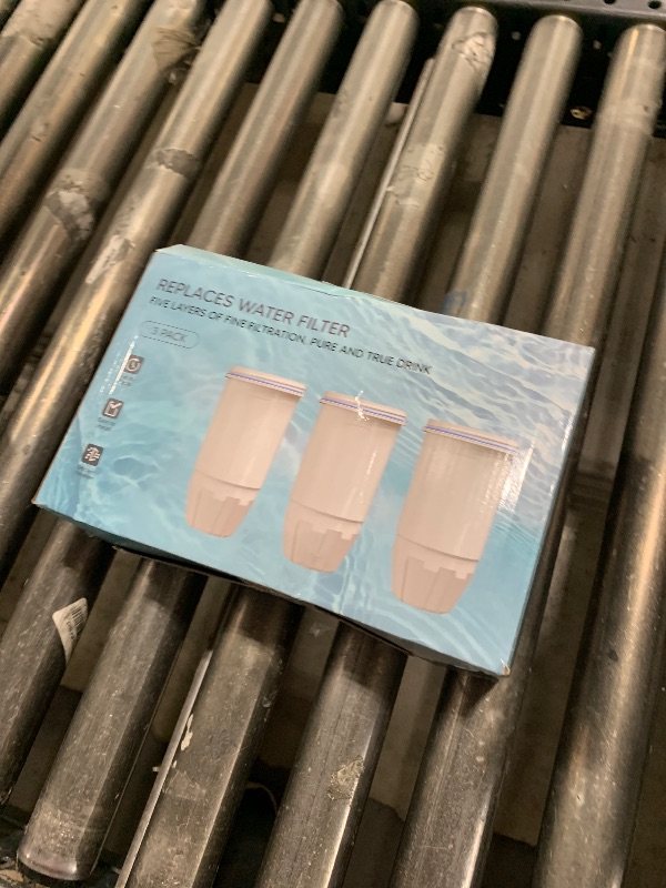 Photo 1 of Upgraded Water Filter Replacement Fit for Zero Pitcher and Dispenser ZR-001 ZR-004 ZP-006 ZR-017, Five-Stage Filter System, Effectively Reducing Lead, Chromium, and Contaminants, 3 Packs, By BOGDA