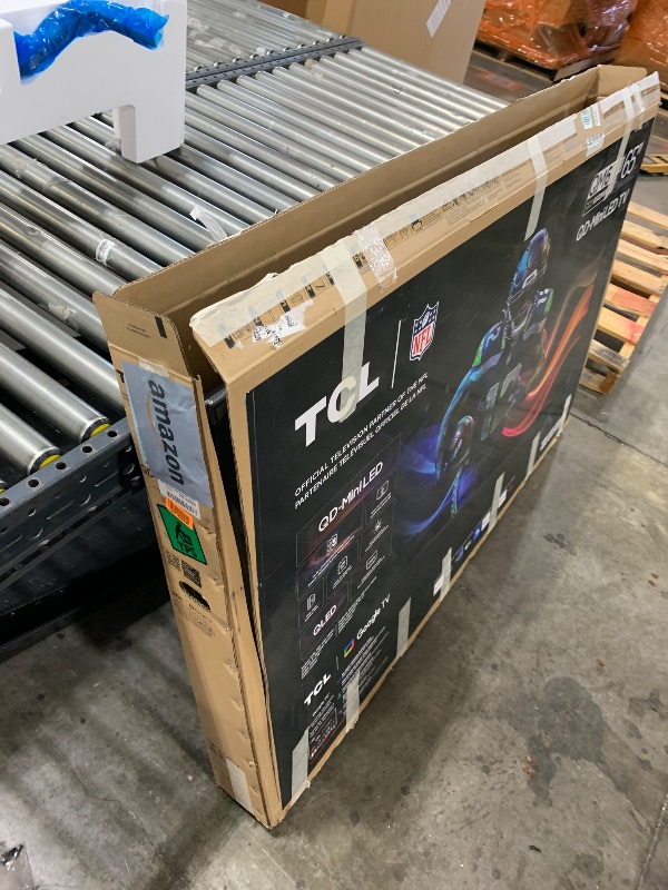 Photo 1 of TCL 65-Inch Class QM6K Series QD-Mini LED 4K UHD Google Smart TV Best Value Mini-LED TV - QLED, 144hz, 288hz Gaming Rate, High Contrast Screen, Onkyo Audio, Dolby Atmos (65QM6K, 2025 Model)---- PARTS ONLY