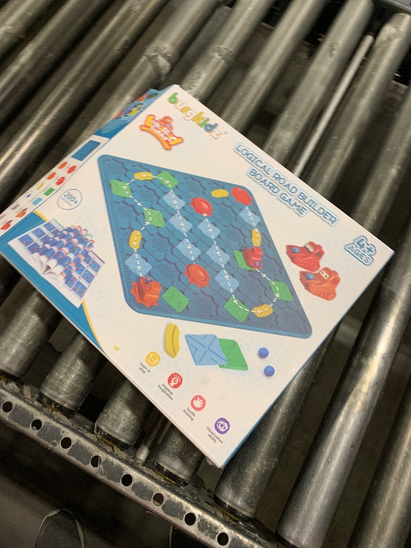 Photo 1 of Kids Toys STEM Board Games - Large Size Logical Road Builder Educational Brain Teasers Puzzles Toys, Preschool Learning Montessori Big Board Maze Birthday Gifts Kids Boys Girls Age 4-8 Year Old