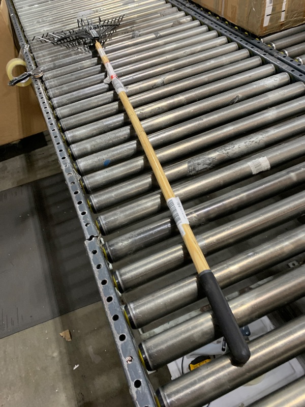 Photo 1 of Craftsman 22-Tine Wood Handle Lawn Rake