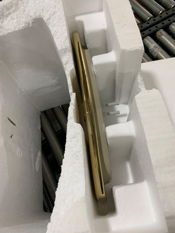 Photo 1 of Fine Fixtures Dual-Flush Elongated One-Piece Toilet with High Efficiency Flush in Shiny Gold