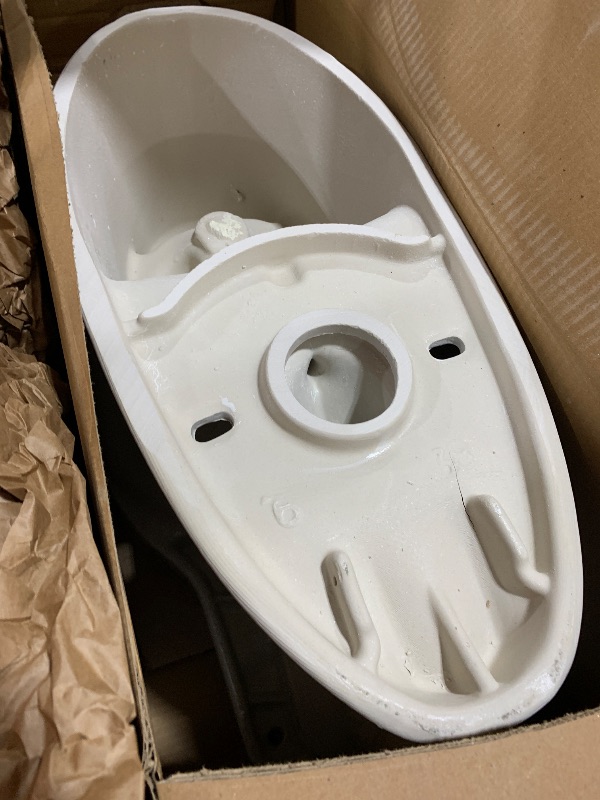Photo 1 of American Standard 215CB004.020 Cadet Pro 1.6 GPF 2-Piece Elongated Toilet with 10-in Rough-in, White--- base only 