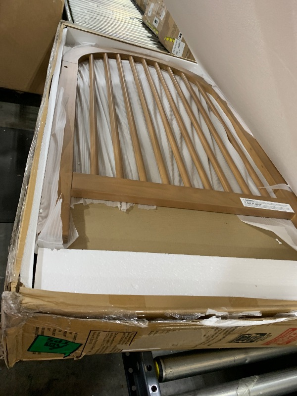 Photo 1 of Soho Baby Everlee 3-in-1 Island Crib, Honey Wood