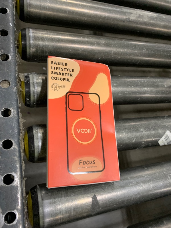 Photo 1 of Vooii Magnetic Compatible with iPhone 17 Pro Case (Compatible with Magsafe) (Upgraded Camera Protection) Liquid Silicone Shockproof Full Body Protective Phone Cover for Women Men, Bright Orange, 6.3”