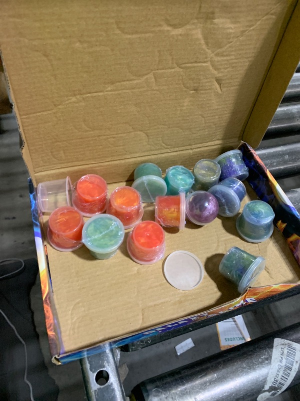 Photo 1 of 24 Pack Mini Slime, Galaxy Slime Party Favors, Stretchy Slime Kit 