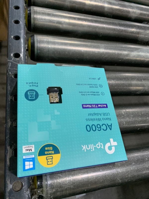 Photo 1 of TP-Link Nano AC600 USB WiFi Adapter(Archer T2U Nano)- 2.4G/5G Dual Band Wireless Network Transceiver