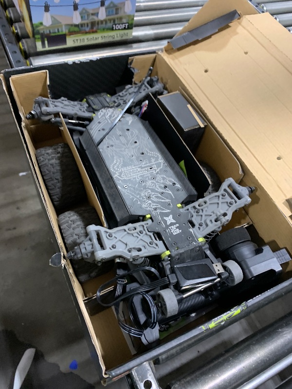 Photo 1 of RIAARIO 1/10 Brushless RC Cars, Monster Truck, 50+ MPH, 4WD, Waterproof, Carbon Fiber, Black, Ages 8+