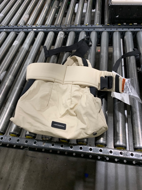 Photo 1 of Momcozy Baby Carrier - Ergonomic, Cozy and Lightweight Carrier for 7-44lbs, Effortless to Put On, Ideal for Hands-Free Parenting, Enhanced Lumbar Support, Purehug for Infant to Toddler, Khaki