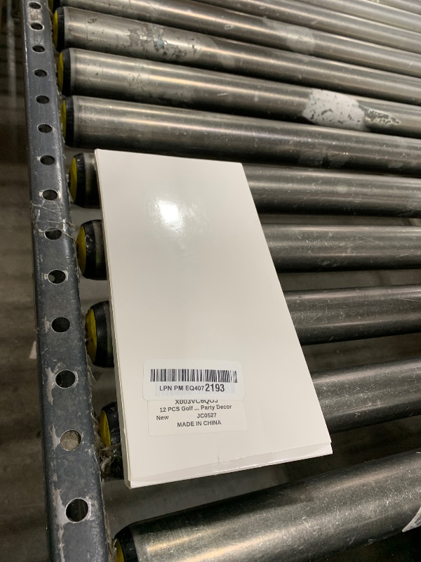 Photo 1 of 12 PCS Golf Banners Golf Sports Party Decorations Hanging Swirl Golf Themed Party Garland Kit