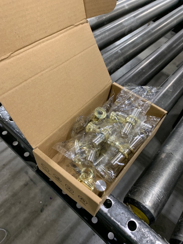 Photo 1 of Ravinte Hardware 10 Pack 2 Inch Brushed Nickel&Gold Cabinet Pulls Handles Kitchen Cabinet Handles Drawer Pulls 