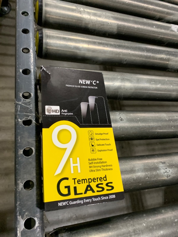 Photo 1 of NEW'C 3 Pack Designed for iPhone 16, iPhone 15 Screen Protector (6.1 inches),Enhanced Tempered Glass Protection with Easy Installation Tool Included,Ultra Resistant