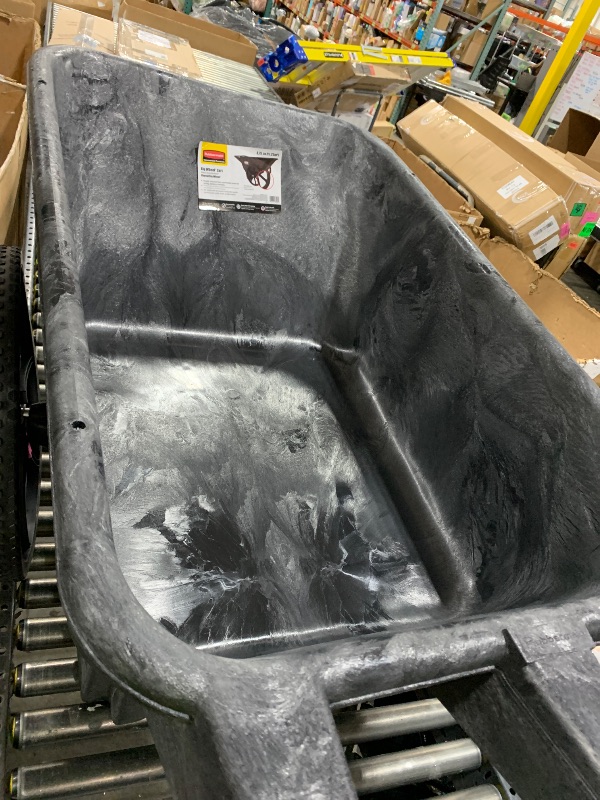 Photo 1 of RCP5642BLA - Big Wheel Utility Cart