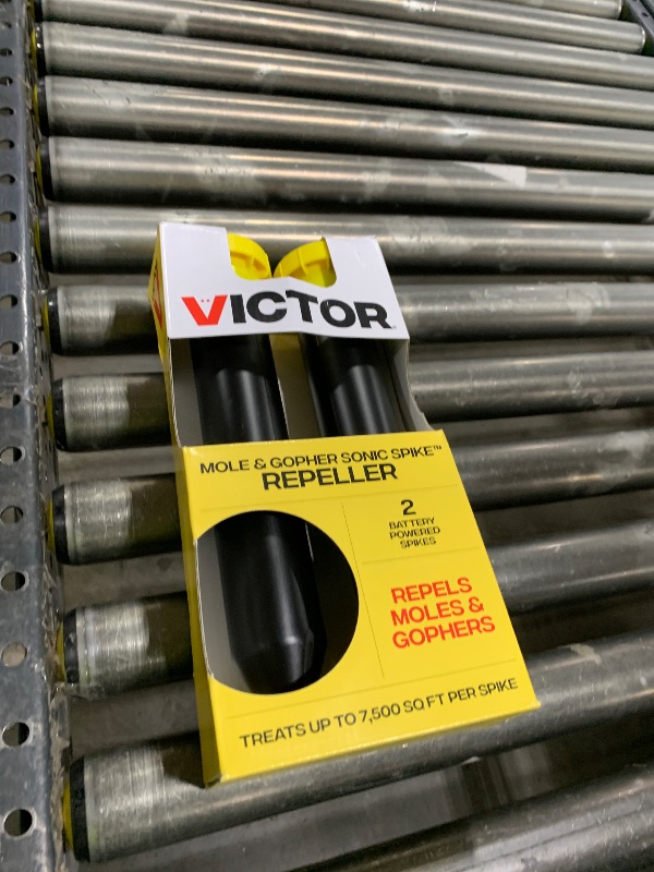 Photo 1 of Victor M9012 Mole and Gopher Chemical Free Sonic Spike - Outdoor Mole and Gopher Repellent
