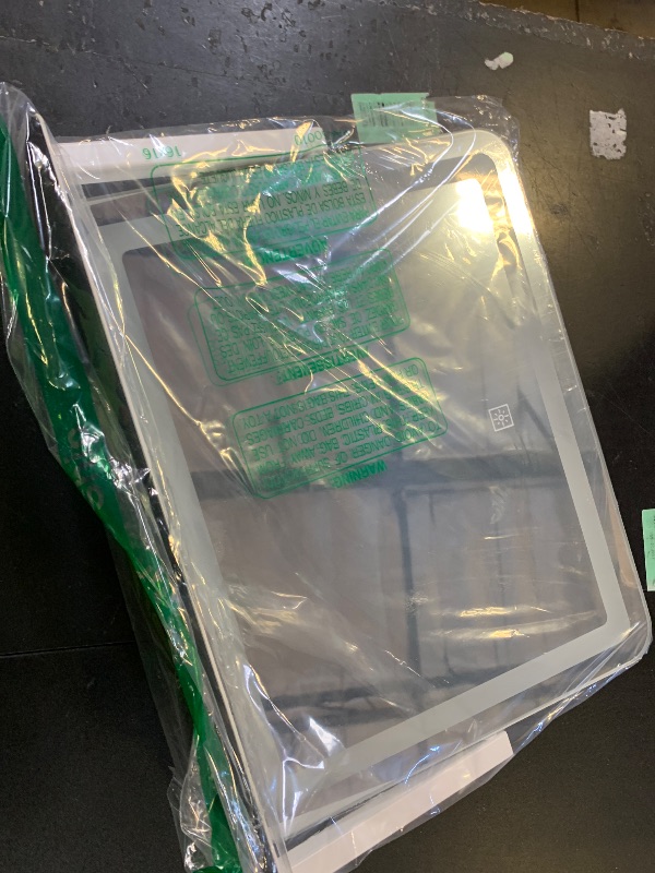 Photo 1 of FENNIO Vanity Mirror with Lights, 12" x 16" Lighted Makeup Mirror with Smart Touch Control, 3 Color Modes & Brightness Adjustable, LED Makeup Mirror with 10X Magnification, 360° Rotation for Bedroom