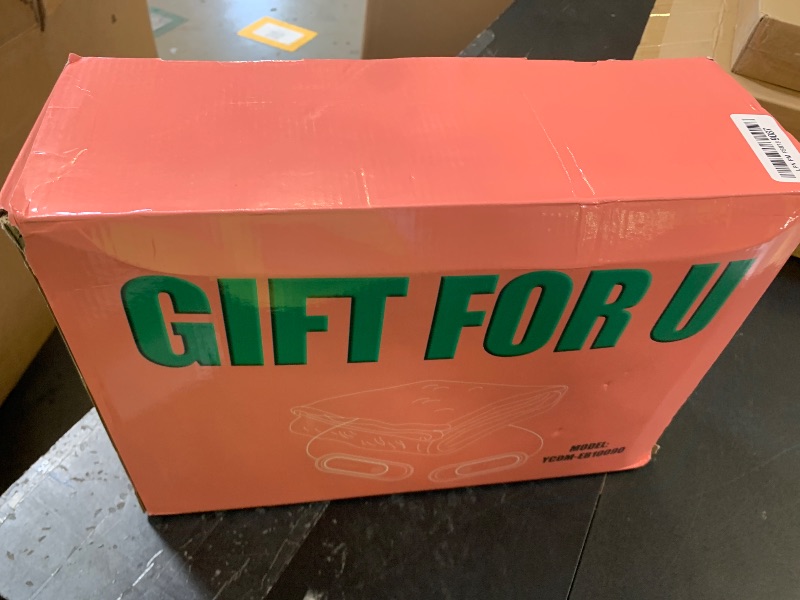 Photo 1 of ESTINGO Electric Blanket King, Heated Blanket King Size Dual Control with 5 Heating Levels & 10 Hours Auto Off, 100"x90" Heating Blanket King Size with ETL Certified for Bedding, Dark Gray