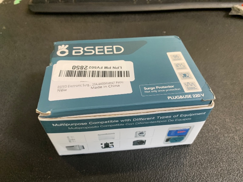 Photo 1 of [ETL Listed] BSEED Electronic Surge Protector for Home Appliance,Voltage Protector Suit for Refrigerators and Freezers, Voltage Brownout Outlet 220V 20A,4400Watts(1 Pack)