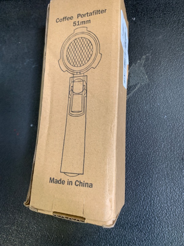 Photo 1 of *MISSING BASKET** 51mm 3-Ear Bottomless Portafilter with CASABREWS Espresso Machine CM5418, 3700Essential & 5418Pro(Filter Basket Included)