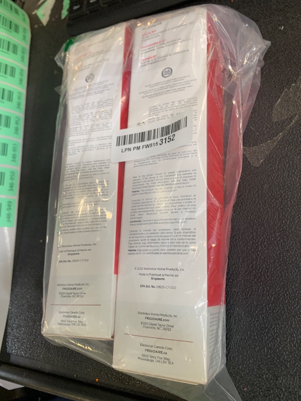 Photo 1 of Frigidaire FPPWFU01 PurePour™ PWF-1™ Refrigerator Water Filter Replacement | Set of 2