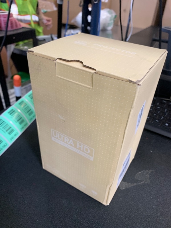 Photo 1 of LONAISCI Mini Projector With WIFI and Bluetooth, Portable Projector 4K Support, Android 13, Auto Keystone, 180° Rotatable, 40"-150" Screen Small Projector HY300 Pro