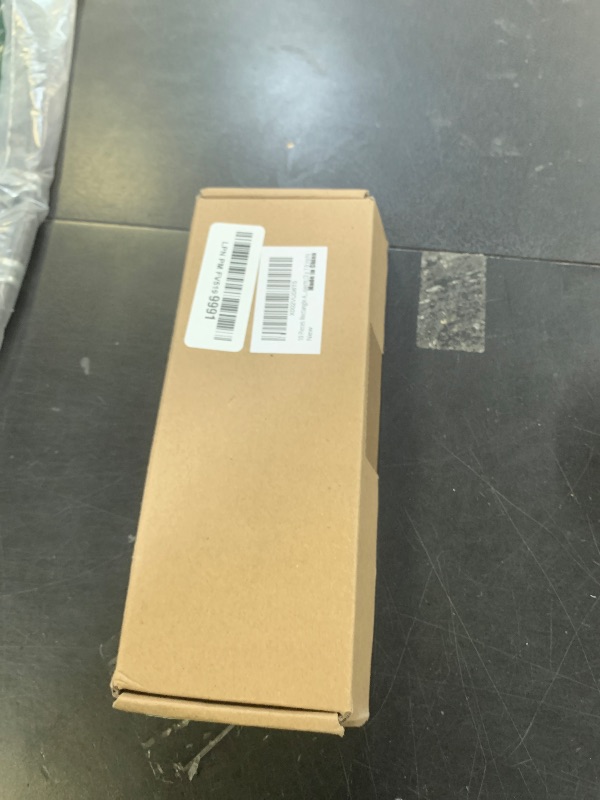 Photo 1 of 10 Pieces Rectangle Acrylic Sheet- Blank Transparent Plexiglass Acrylic Sign for Name Plates for Desk, Place Cards, Cricut Cutting and Engraving and DIY Projects (3 x 7.9 Inch)