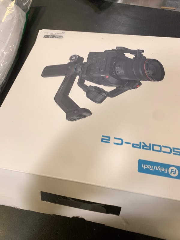 Photo 1 of FeiyuTech SCORP-C2 3-Axis Gimbal Stabilizer with AI Tracking for DSLR, Mirrorless & Vlogging Camera, 7.72 lb (3.5 kg) Payload | Quick Landscape/Portrait Switch | Gesture Control