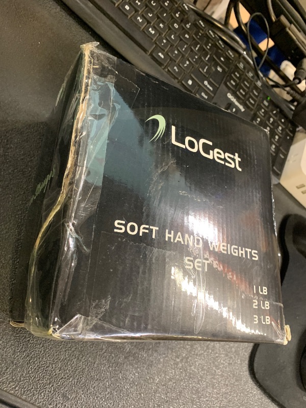 Photo 1 of LoGest Soft Hand Weights with Adjustable Straps - Comes in 1LB Weights 2LB or 3LB 4LB - Comfortable Secure Weighted Neoprene Dumbbells with Straps for Walking Running Cardio Workout Physical Therapy