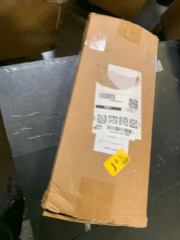 Photo 1 of GEEBOBO Silver Curtain Rods for Windows 120 to 240 Inch, 1 Inch Extra Long Heavy Duty Easy Install Adjustable Curtain Rods Set for Outdoor, Farmhouse, Bedroom, Living Room (Silver, 30"-240")