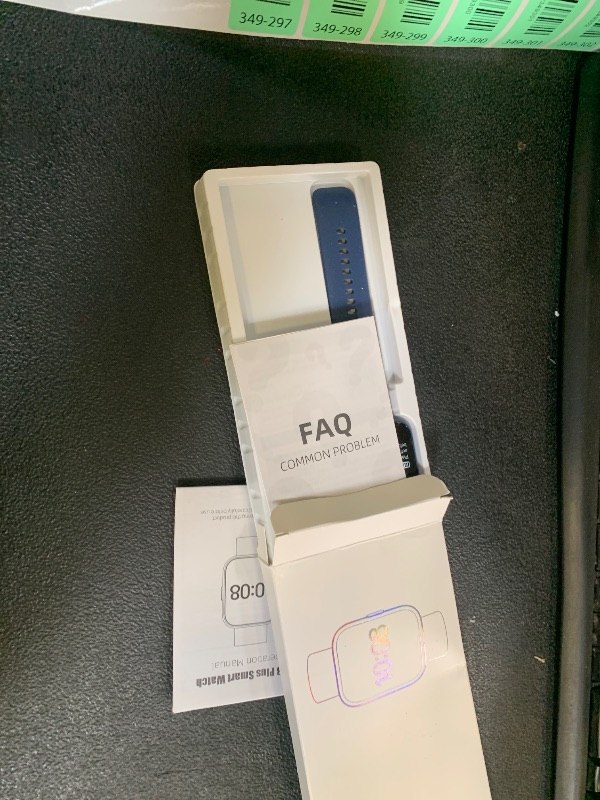 Photo 1 of Smart Watch for Women Android & iPhone, Alexa Built-in, 1.8" Touch Screen Fitness Tracker with Answer/Make Calls, IP68 Waterproof Heart Rate/Sleep/SpO2 Monitor, Pedometer, 100+ Sport Modes, Dark Blue