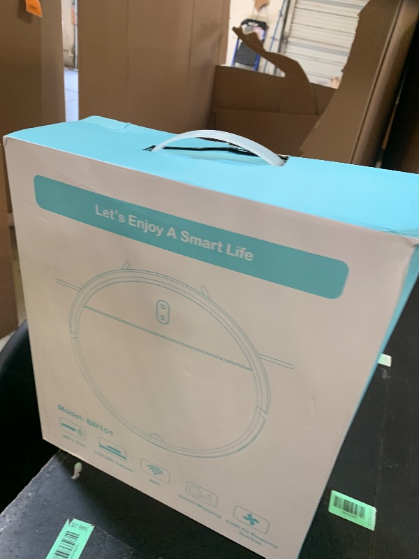 Photo 1 of ZCWA Robot Vacuum and Mop Combo,2.4GHz WiFi Link Vacuum Robot,4 Cleaning Mode Robotic Vacuums Cleaner,APP/Remote Aspiradora Robot,Self-Charging Robot Vacuum for Pet Hair,Stains,Carpets,Corner