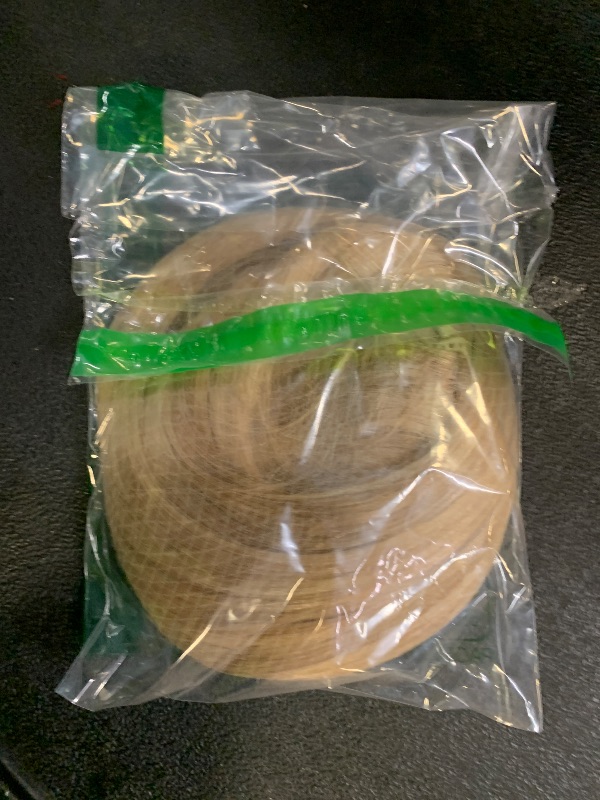 Photo 1 of Rich Choices 100% Real Human Halo Hair Extensions for Women Remy Halo Extension Invisible Wire Hairpiece Clip in One Piece Adds Weight 80g 16 Inch #12P613 Golden Brown Highlight Bleach Blonde