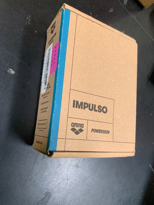 Photo 1 of ARENA Powerskin Impulso Open Back Women's Competition Racing Swimsuit Full Body Short Leg Kneeskin One Piece Athletic Tech Swim Suit, Future Dusk, US Size 24