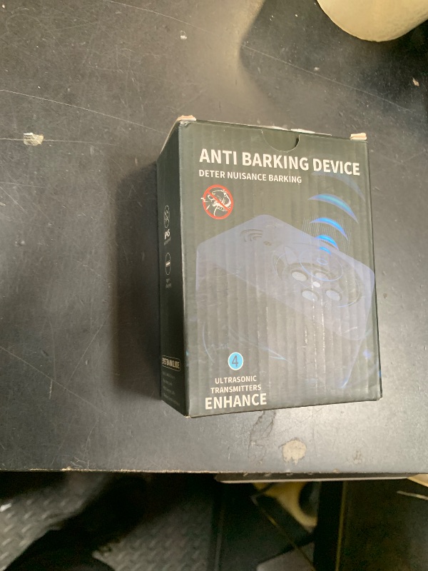 Photo 1 of Poosejzl Anti Barking Device for Dogs Long Range 50ft, Ultrasonic Dog Bark Deterrent Device with Stop Dog Barks - Dog Barking Stopper